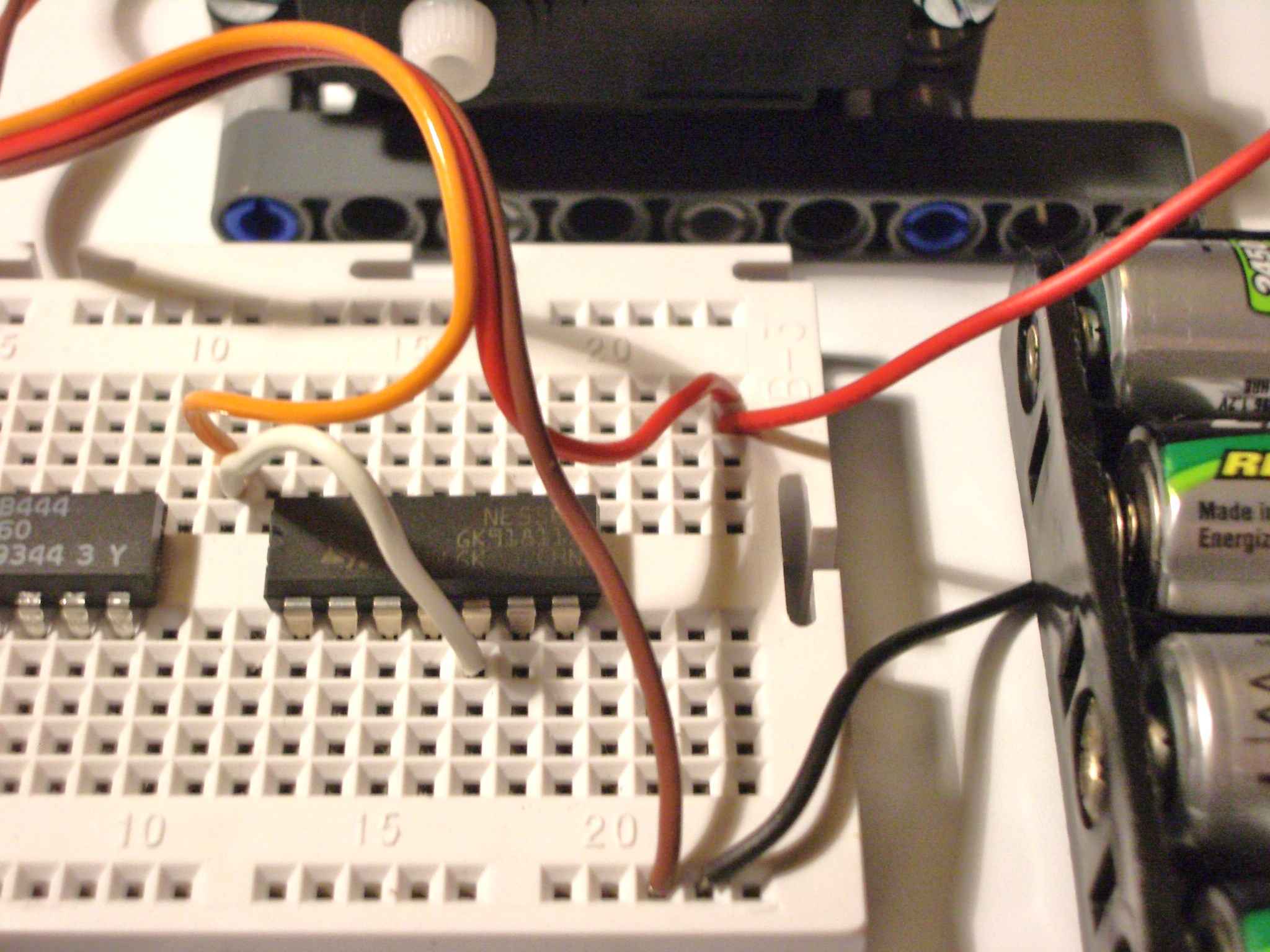 Conectar servomotores con I2C a LEGO MINDSTORM NXT